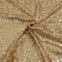 Pailletten mini stretch goud
