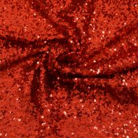 Pailletten mini stretch rood
