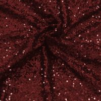 Pailletten mini stretch bordeaux