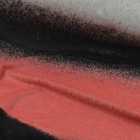 Exclusieve italiaans design Mohair wol streep panel +/- 1.20 mtr