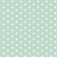 katoen poplin petit stars/ sterren kleur 011 mint