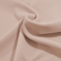 Dubbel crepe wol Kleur nude
