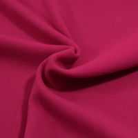 Dubbel crepe wol Kleur fuchsia