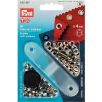 Prym nestels 4 mm zilver