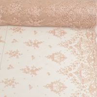 Tule kant kleur 121 licht rose