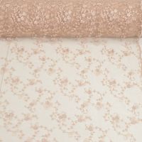 Tule kant kleur 121 licht rose