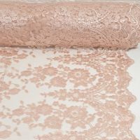Tule kant kleur 121 licht rose