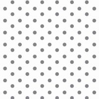 katoen poplin dots kleur 113 wit grijs