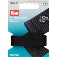 Stootband zwart  prym 900.300 17mm breed 