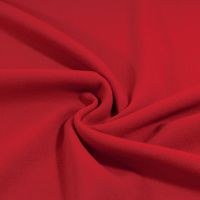 Dubbel crepe wol Kleur rood
