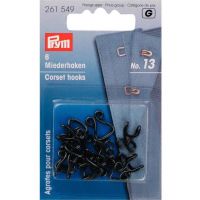 Prym corsethaken zwart
