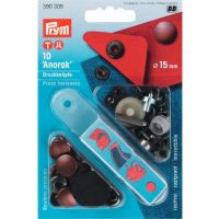 Prym drukkers 15 mm Anorak brons