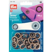 Prym drukkers 18mm jersey koper