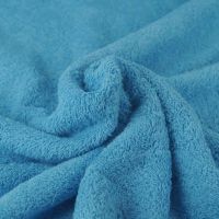 badstof aqua blauw