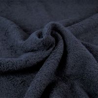 Badstof donker blauw