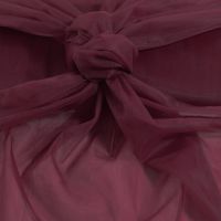 Soft stretch tule kleur 390  bordeaux rood 2.70mtr breed
