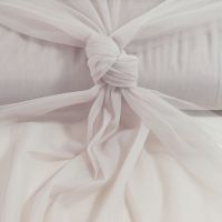 Soft stretch tule kleur 333 licht grijs / licht taupe 2.70mtr breed