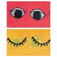Applicatie  pailletten reversible Eyes