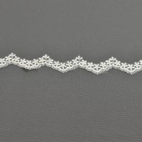Kant band schulprand  ivory 2.cm