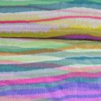 Glans voile regenboog kleuren