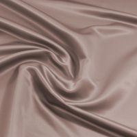 Crepe satijn taupe kleur 007