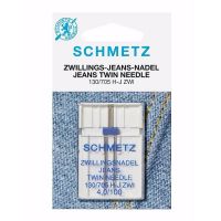 Schmetz tweelingnaald jeans 130/705 H-JZWI 4,0/100