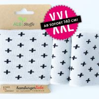 Hamburger liebe Cuff Me icon mono col 18 XXL 140 breed 8cm 