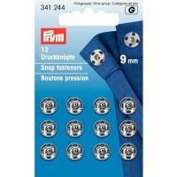 Prym drukkers 9mm zilver 
