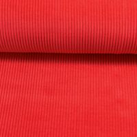 Ribfluweel / washed cord rood