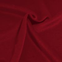 Cashmere mantel velours rood