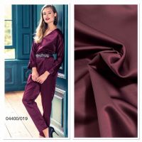Micro satijn bordeaux rood kleur 019