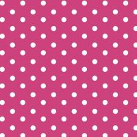 katoen poplin dots kleur  006 fuchsia
