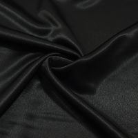 crepe marocain satijn zwart