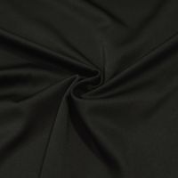 satijn stretch crepe Bari  extra glans zwart 200 gram m2