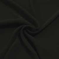 Fine crepe stretch  zwart 230gram m2 
