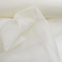 zijde organza ivory