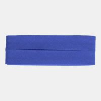 Biasband 20mm katoen 5 meter per kaart kleur 232 kobalt blauw