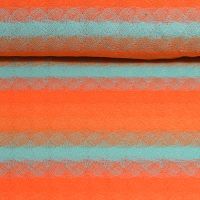 exclusieve cirkel kant streep oranje azure blauw