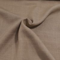 Libeco linnen visgraad ruit  nr 157 beige
