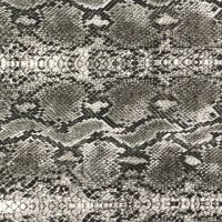 Micro animal print snake grijs