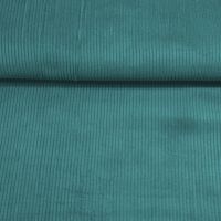 Ribfluweel / washed cord petrol