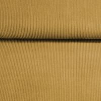 Ribfluweel / washed cord oker