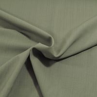 45%wol 55% polyester melange streep groen melange