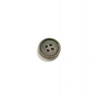 Knoop 15mm brons doorsteker 4 gaats