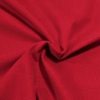 Stretch ribfluweel corduroy  8W rood