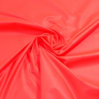 Waterafstootende stof / Waterrepellent licht gewicht neon oranje/koraal