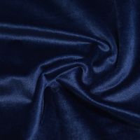 fluweel van micropolyester blauw
