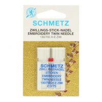 Schmetz tweeling naald borduur