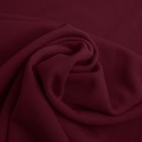 scuba crepe twill stretch bordeaux rood