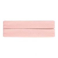 Biasband 20mm katoen 5 meter per kaart kleur 749 oud roze